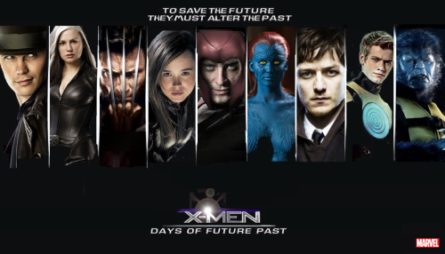 X-Men Days of Future Past, X-Men, Magneto, Beast, Iceman, Shadowcat, Storm, Rogue, Mystique, Professor X, Wolverine, Havok